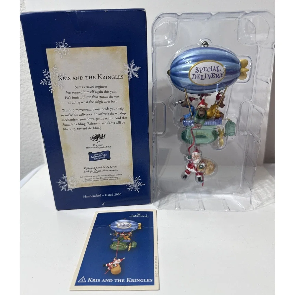 Kris‎ And The Kringles 2005 Hallmark Keepsake Magic Ornament 5th in Series Boxed